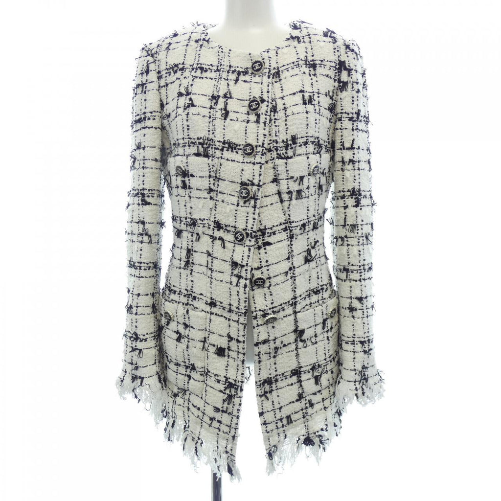 Chanel P71827V63532 Collarless Jacket