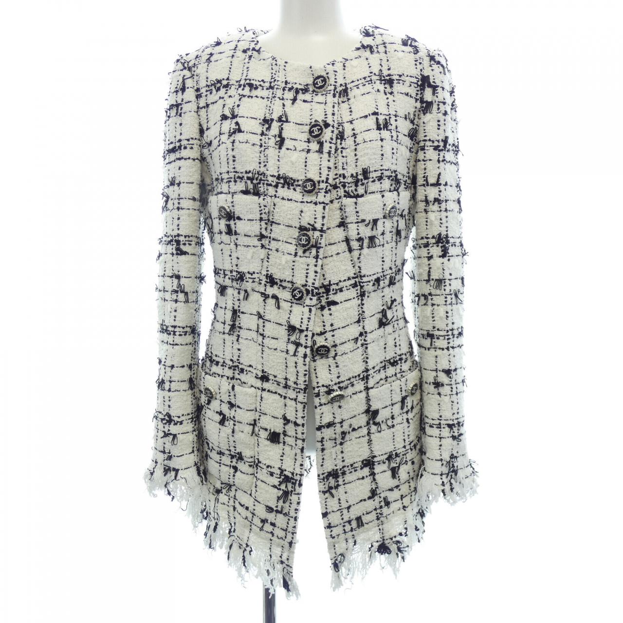 Chanel P71827V63532 Collarless Jacket