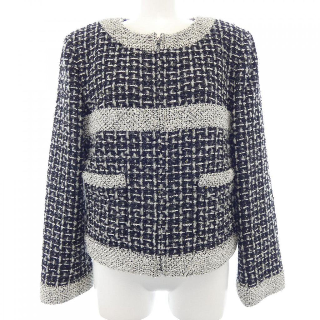 Chanel P57217V30748 Collarless Jacket Jacket