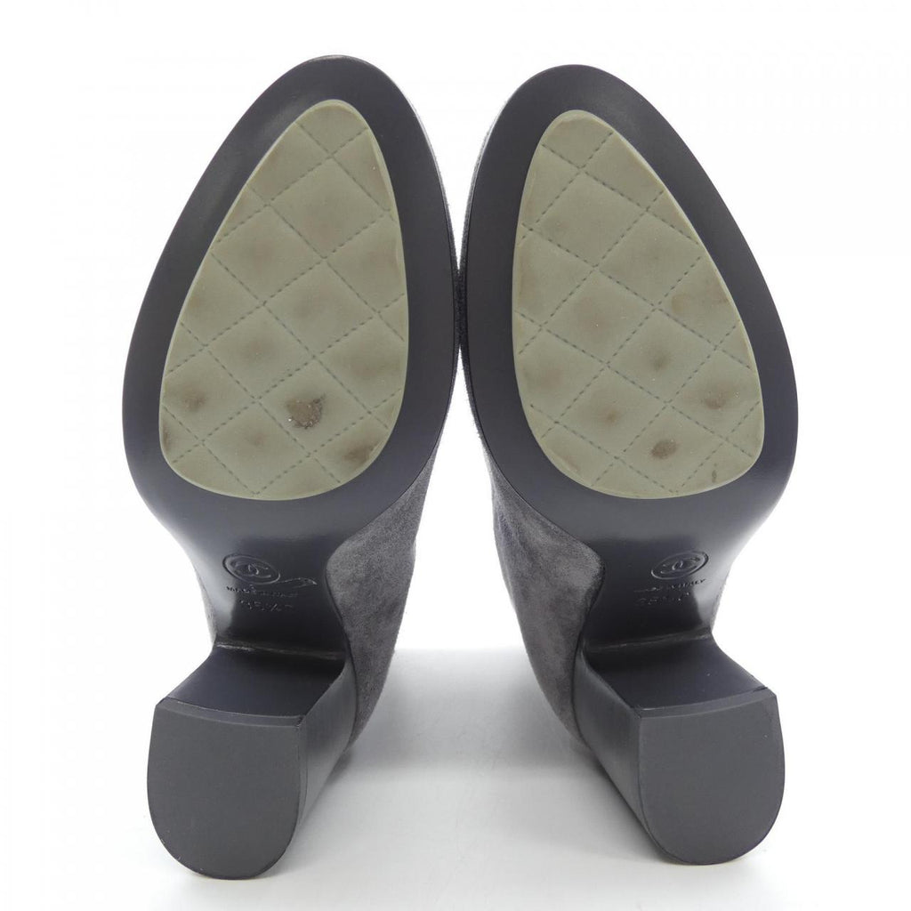 Chanel Suede Calfskin Boots