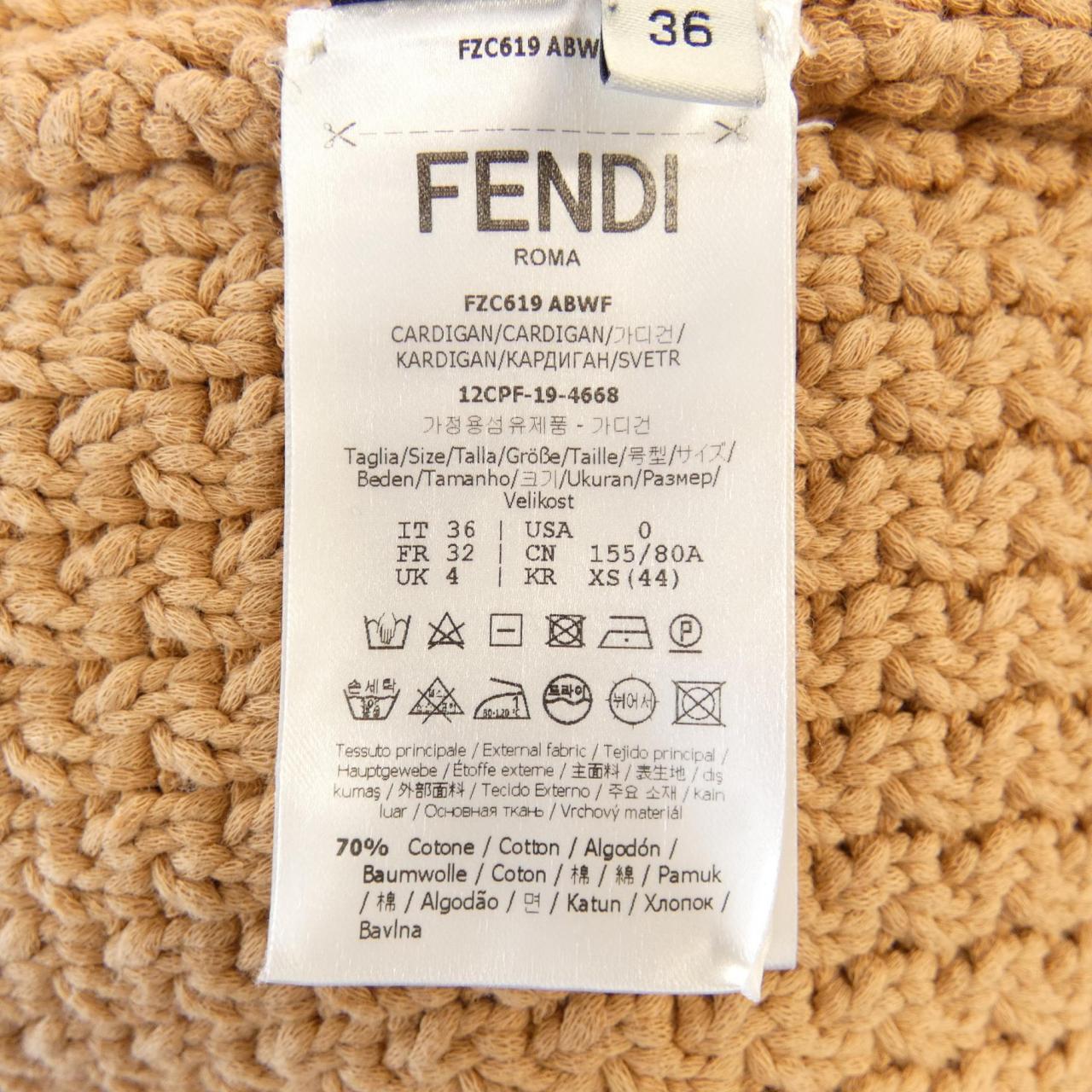 Fendi FZC619 ABWF Wool igan