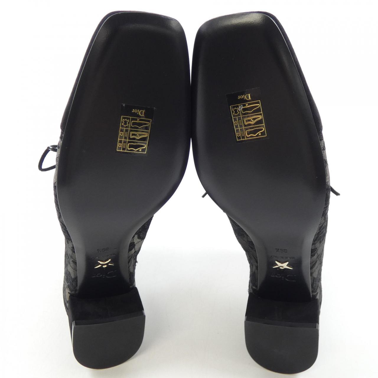 Christian Dior KDI850ROY Embroidery Mesh & Suede Goatskin Boots
