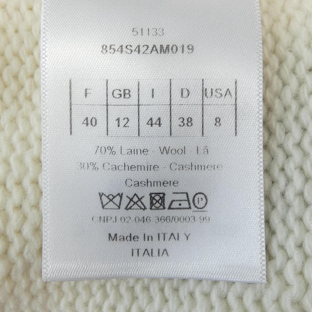 Christian Dior Cashmere Blend Knit