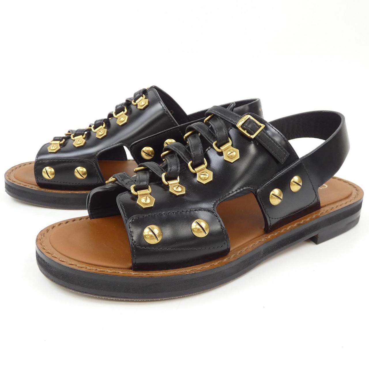 Christian Dior KDQ064CFM Matt Calfskin Sandals