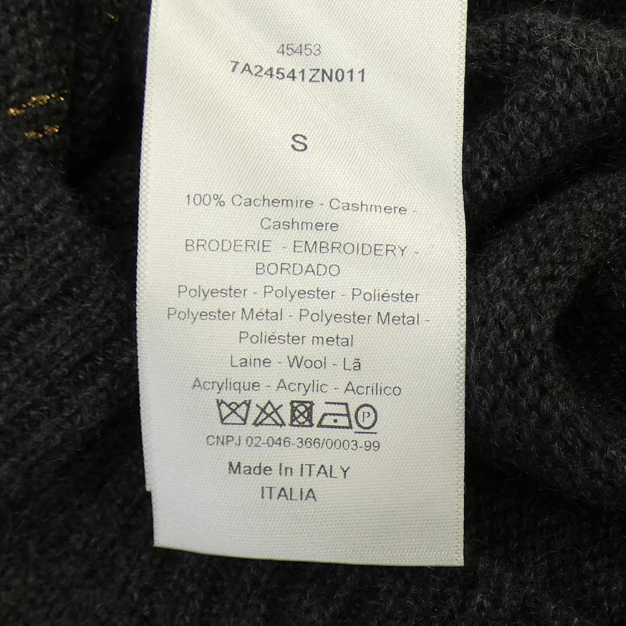 Christian Dior 7A24541ZN011 Cashmere Knit