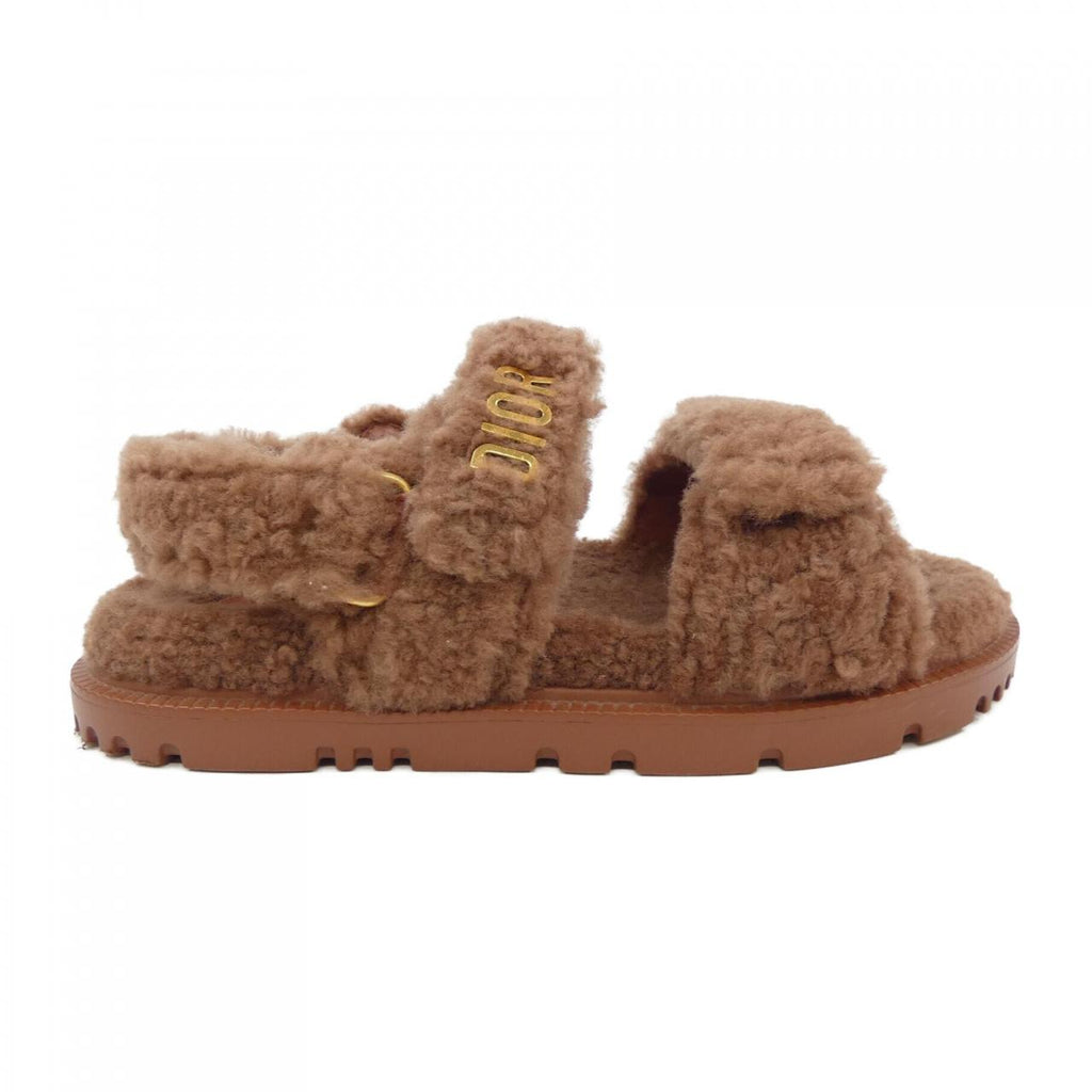 Christian Dior Shearling Sandals