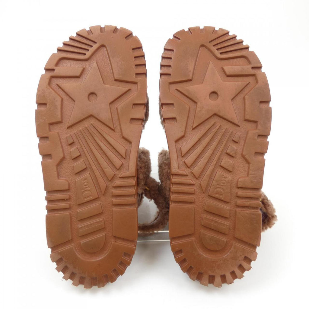 Christian Dior Shearling Sandals