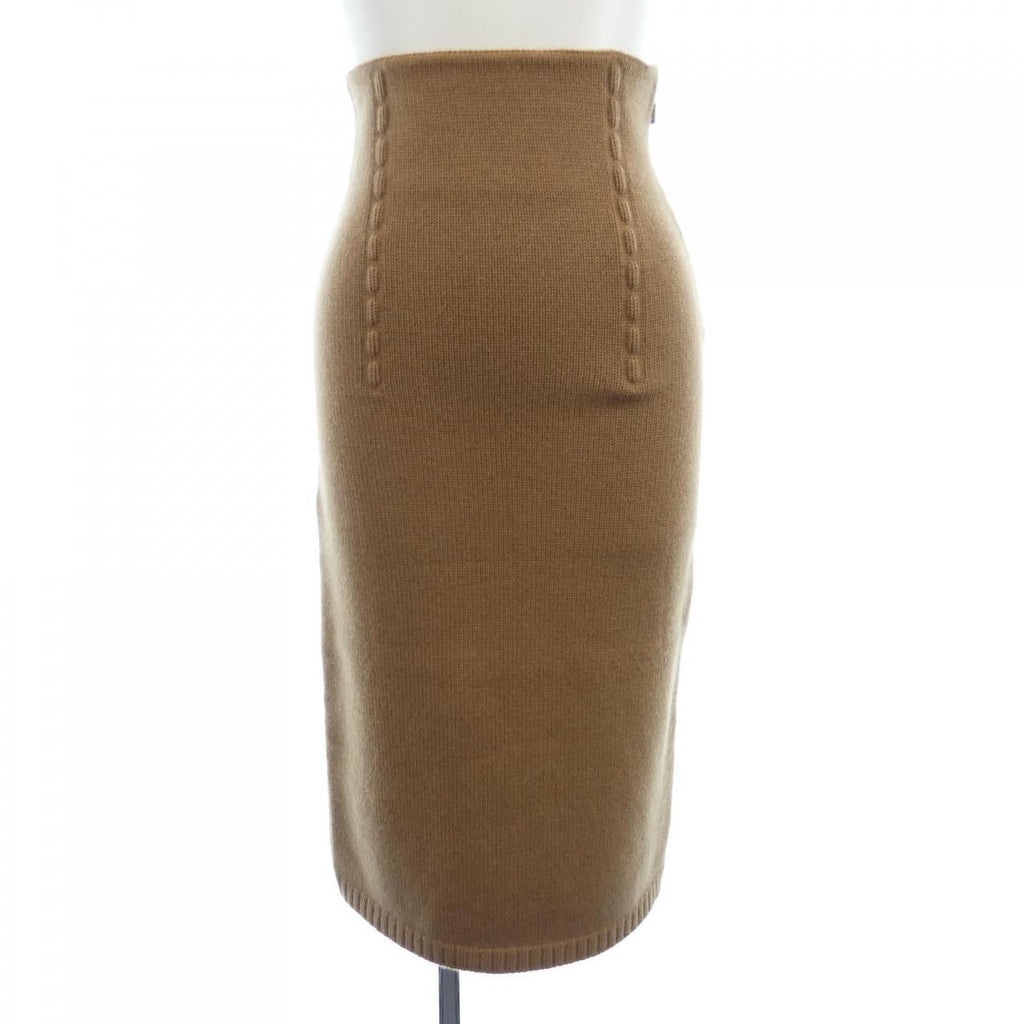 Fendi FZQ642 AHE6 Cashmere Skirt