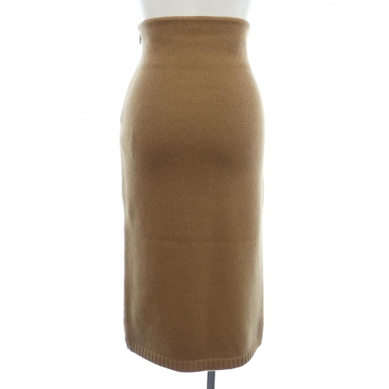 Fendi FZQ642 AHE6 Cashmere Skirt