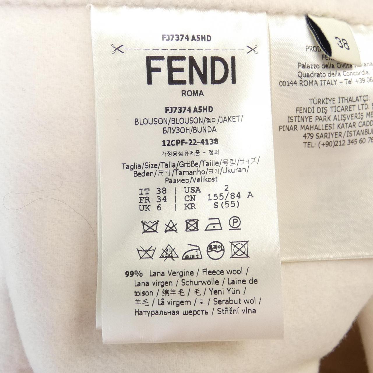 Fendi FJ7374 A5HD Coat