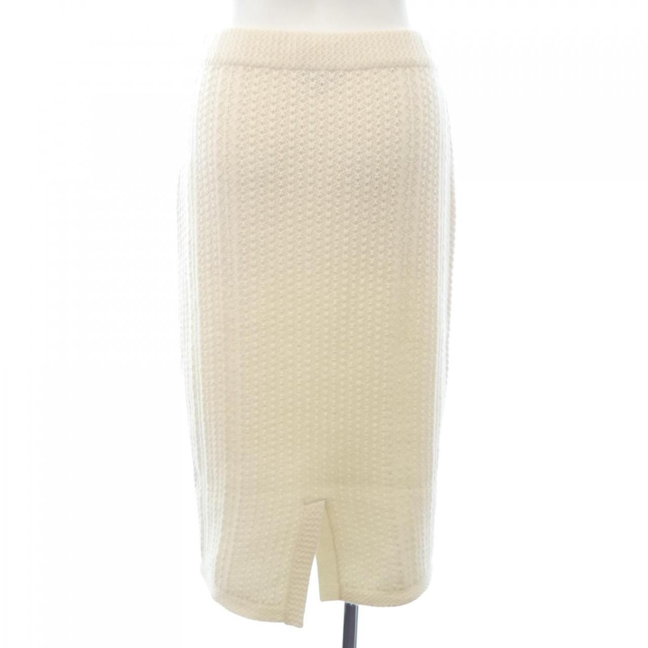 Chanel P57346K07533 Cashmere Skirt