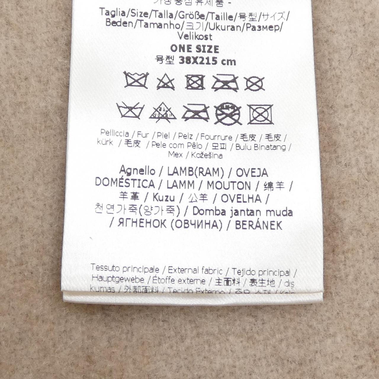 Fendi FXT276 A2OH F0QD1 Cashmere Blend Muffler