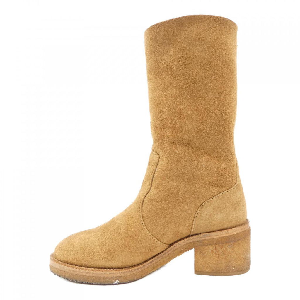 Chanel Shearling Long Boots