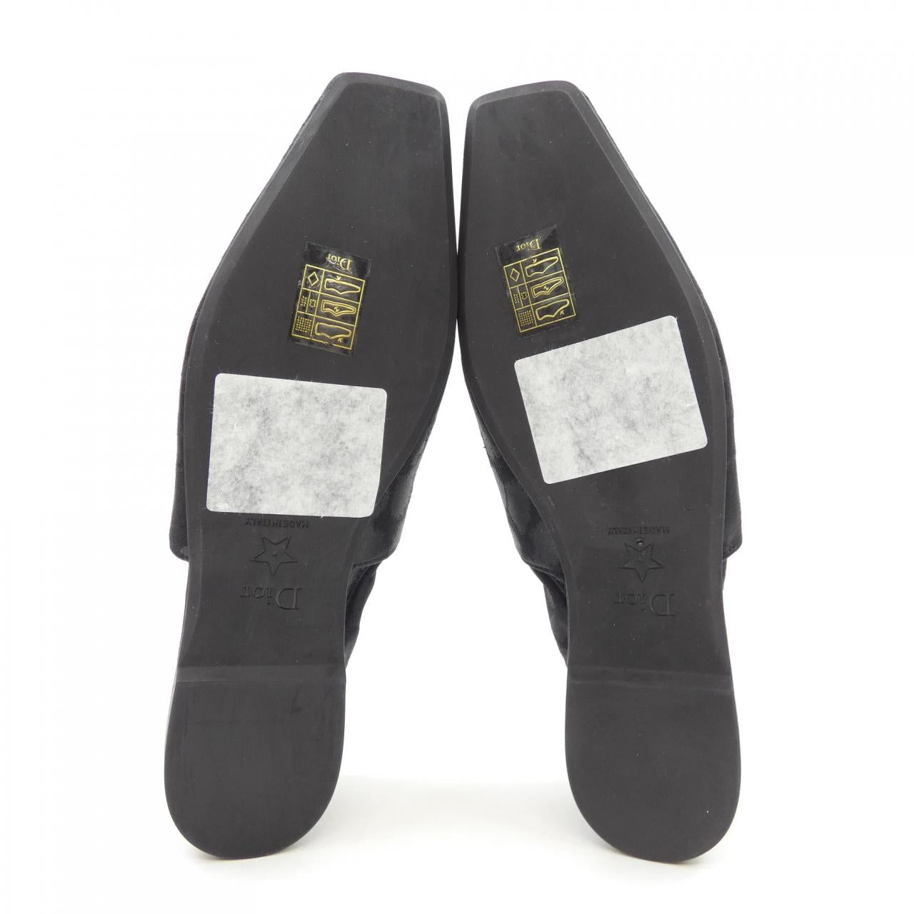 Christian Dior MIZZA SHINY NYLON Flat Shoes