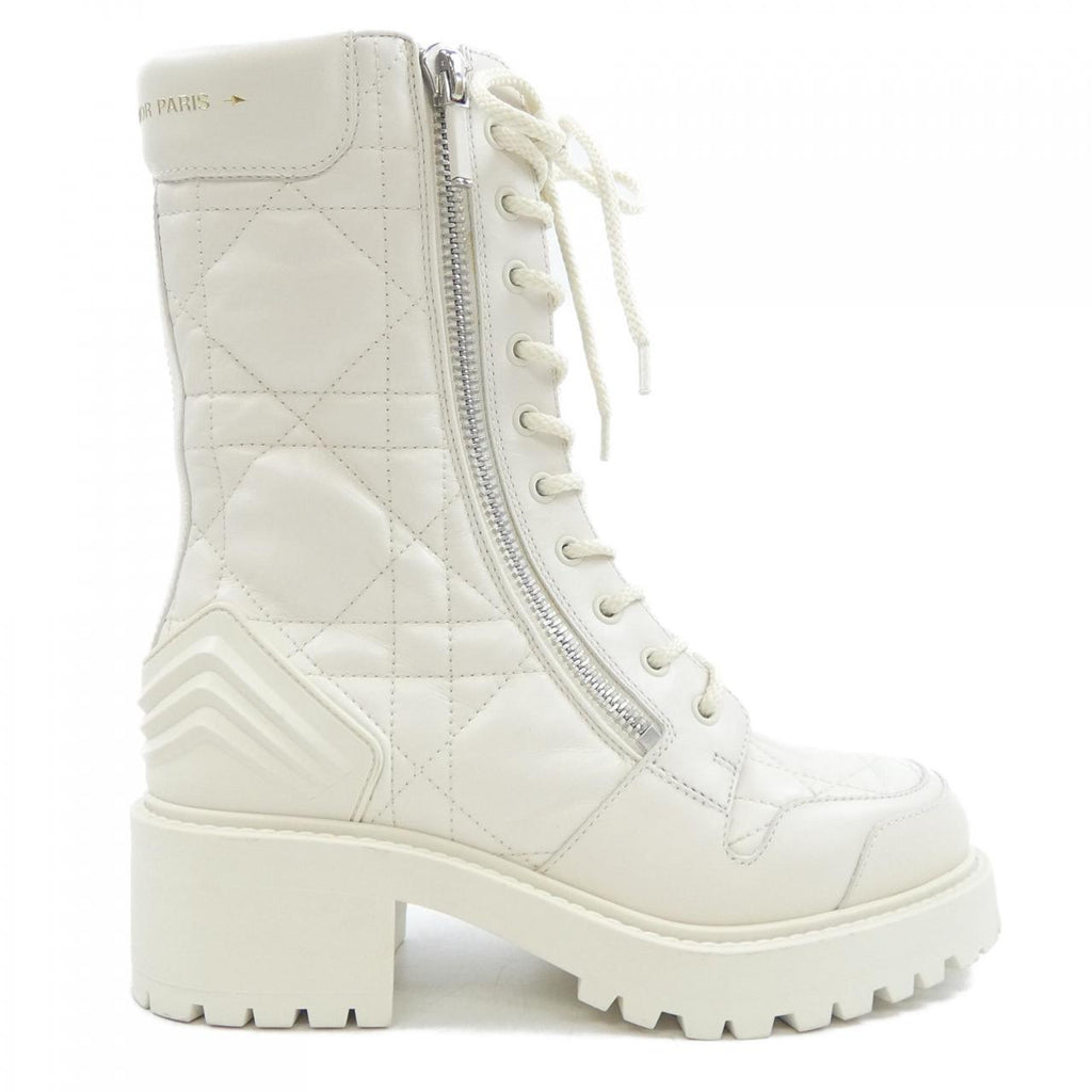 Christian Dior Cannage Quilted Calfskin Boots
