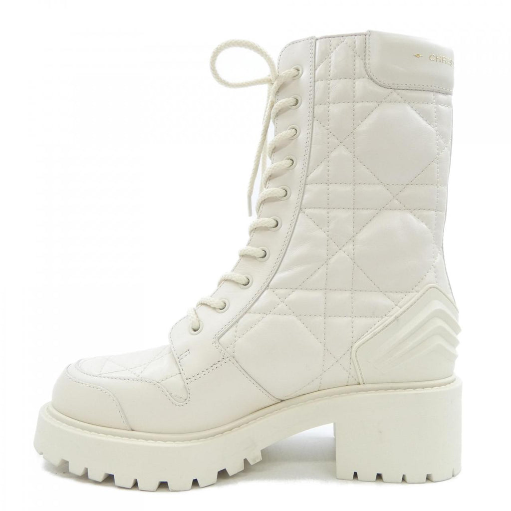 Christian Dior Cannage Quilted Calfskin Boots