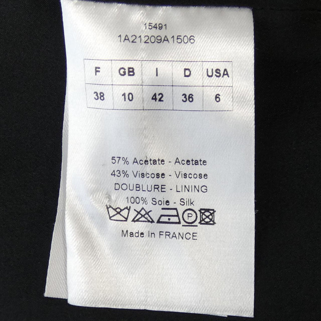 Christian Dior No Collar Jacket