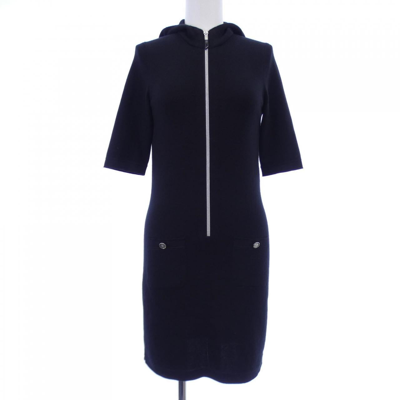 Chanel P78647K11372 25C Cashmere Blend Dress