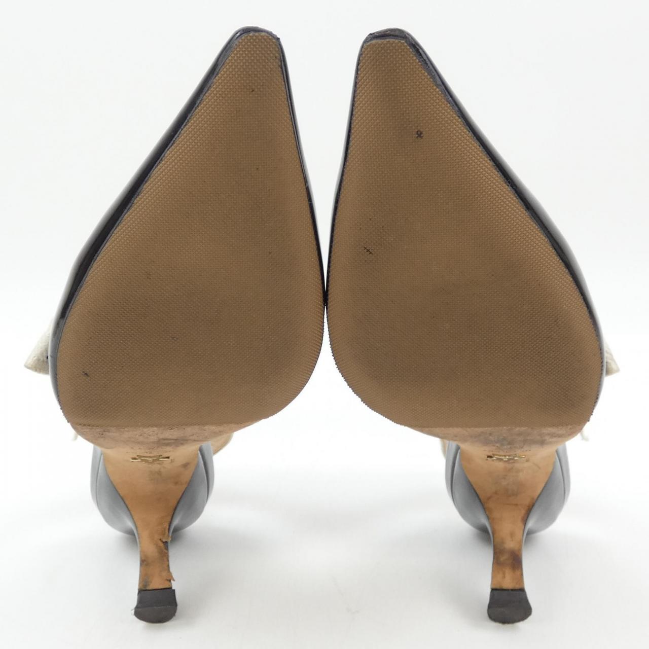 Christian Dior KCC200VNR Patent Calf Pumps
