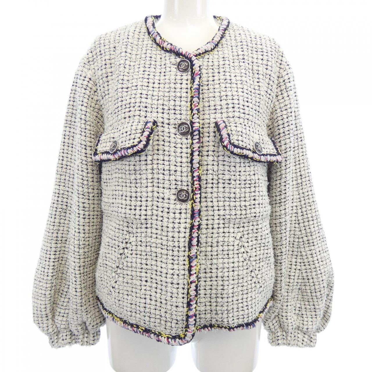 Chanel P70074V60046 Collarless Jacket Jacket