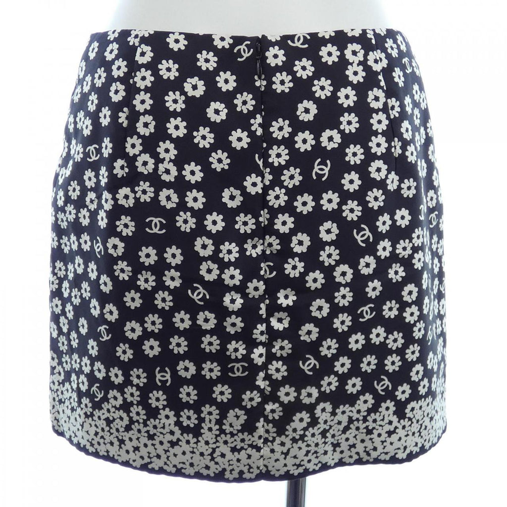 Chanel Silk Skirt