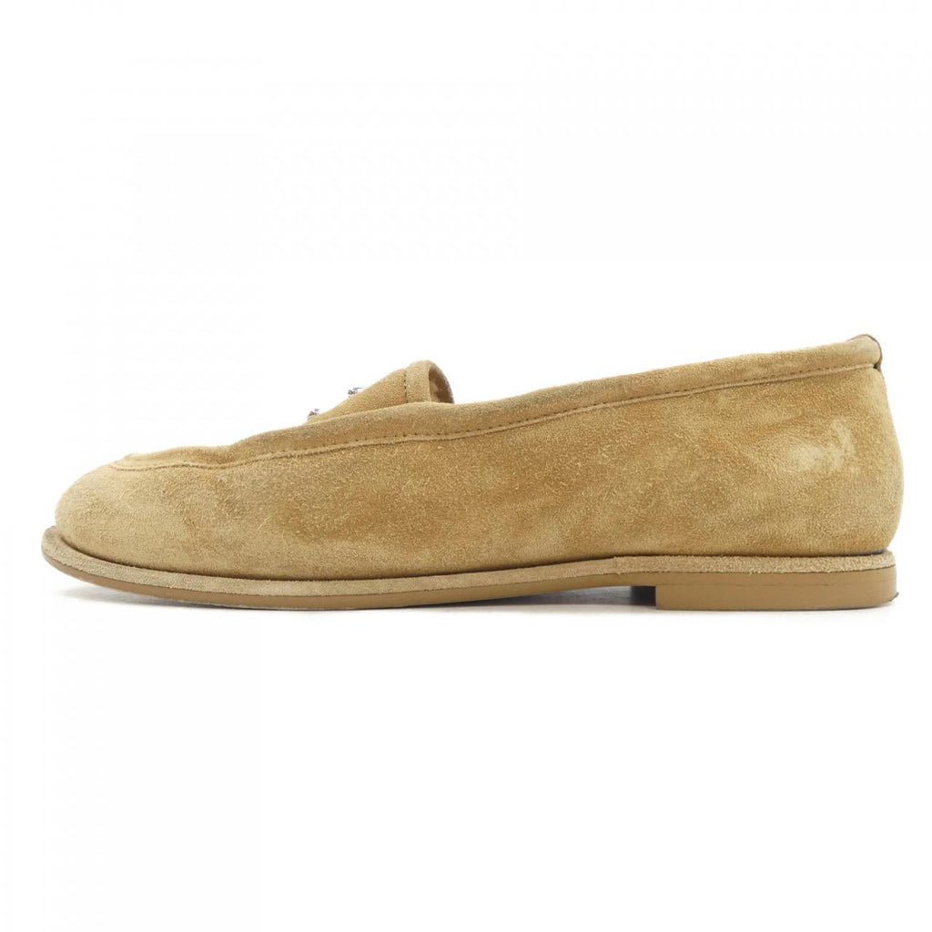 Chanel G45886B17976 Suede Calfskin Shoes