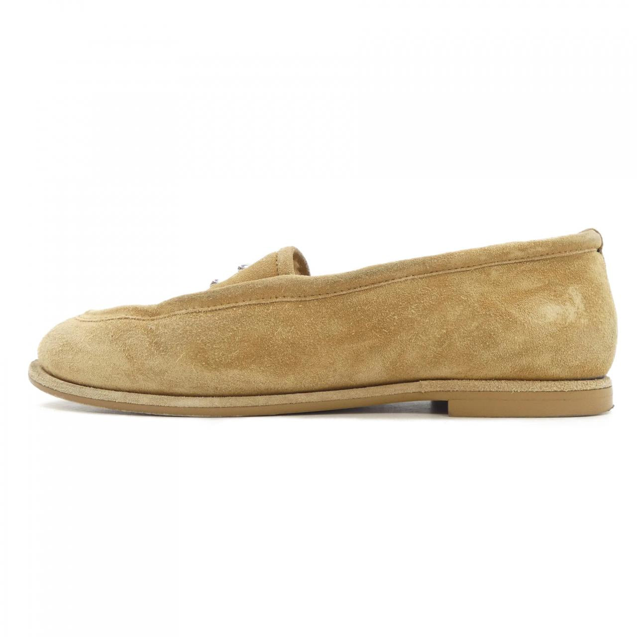 Chanel G45886B17976 Suede Calfskin Shoes