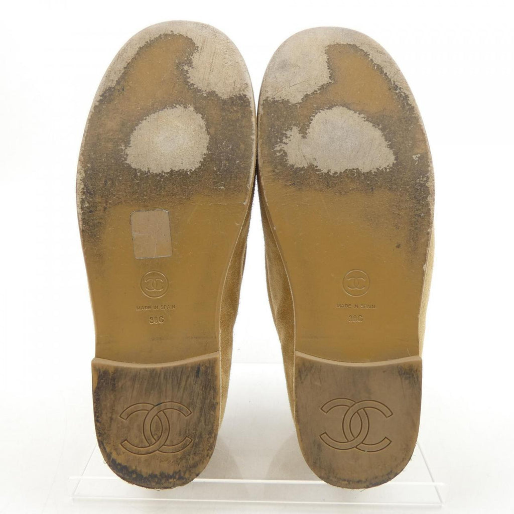 Chanel G45886B17976 Suede Calfskin Shoes