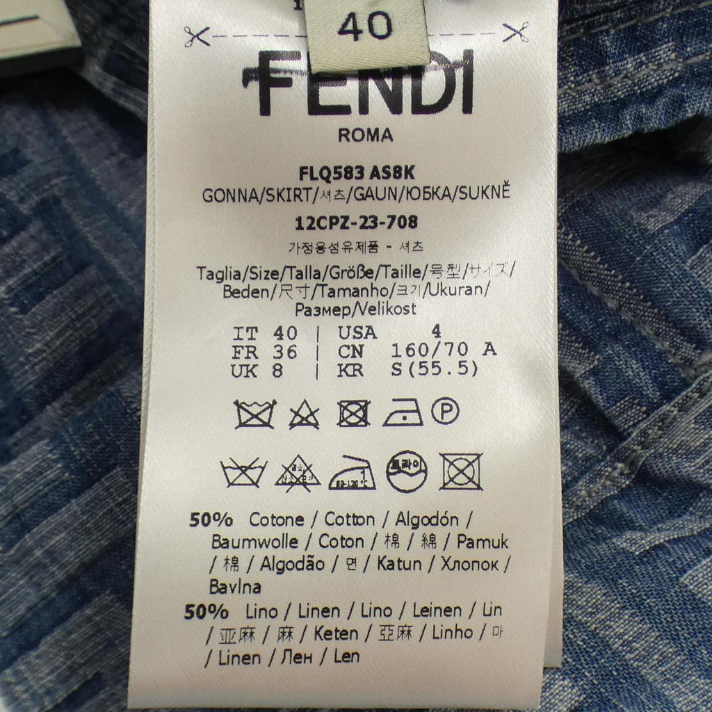 Fendi FLQ583 AS8K Skirt