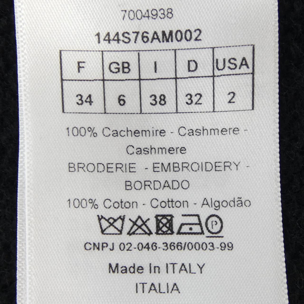 Christian Dior 100% Cashmere Knit