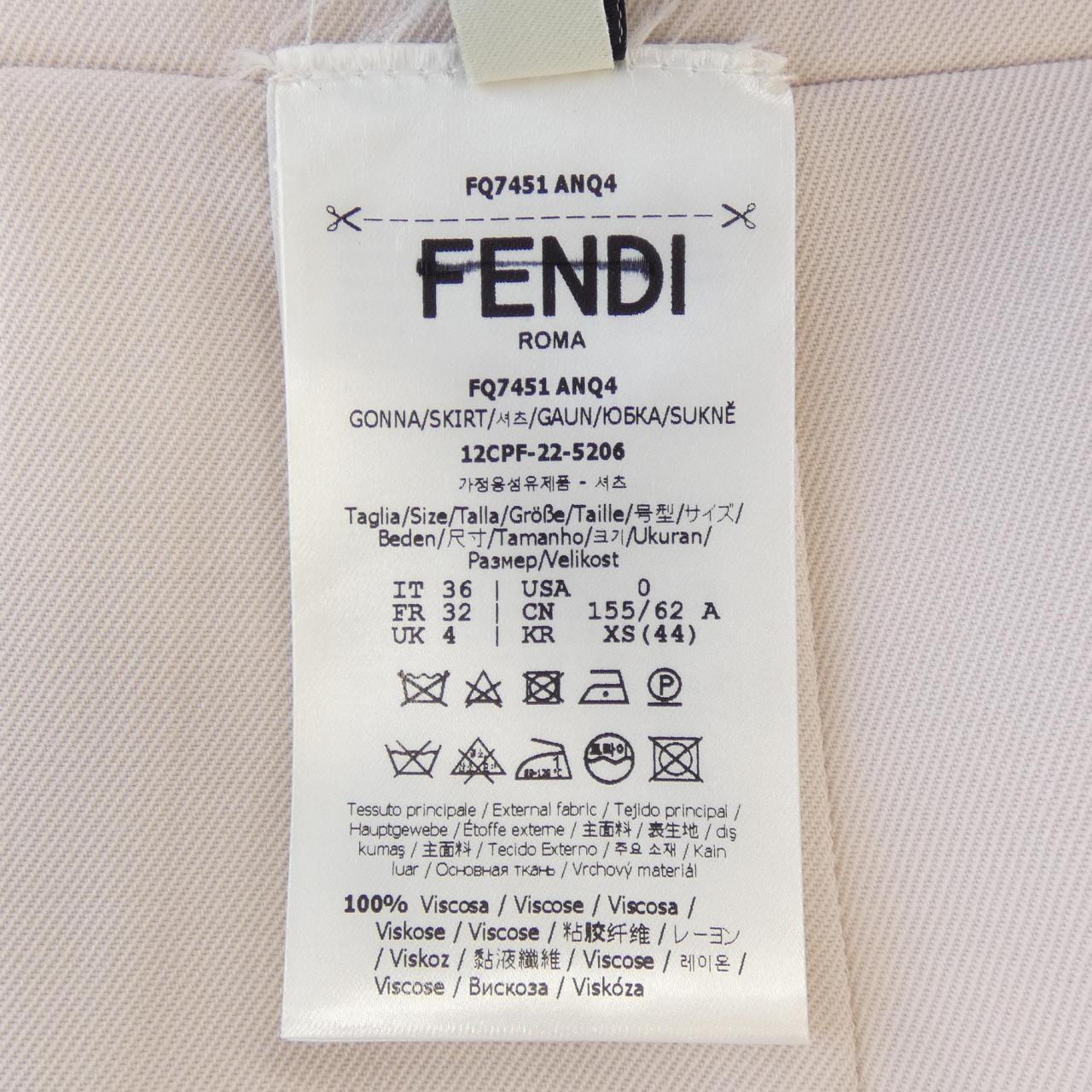 Fendi FQ7451 ANQ4 Skirt