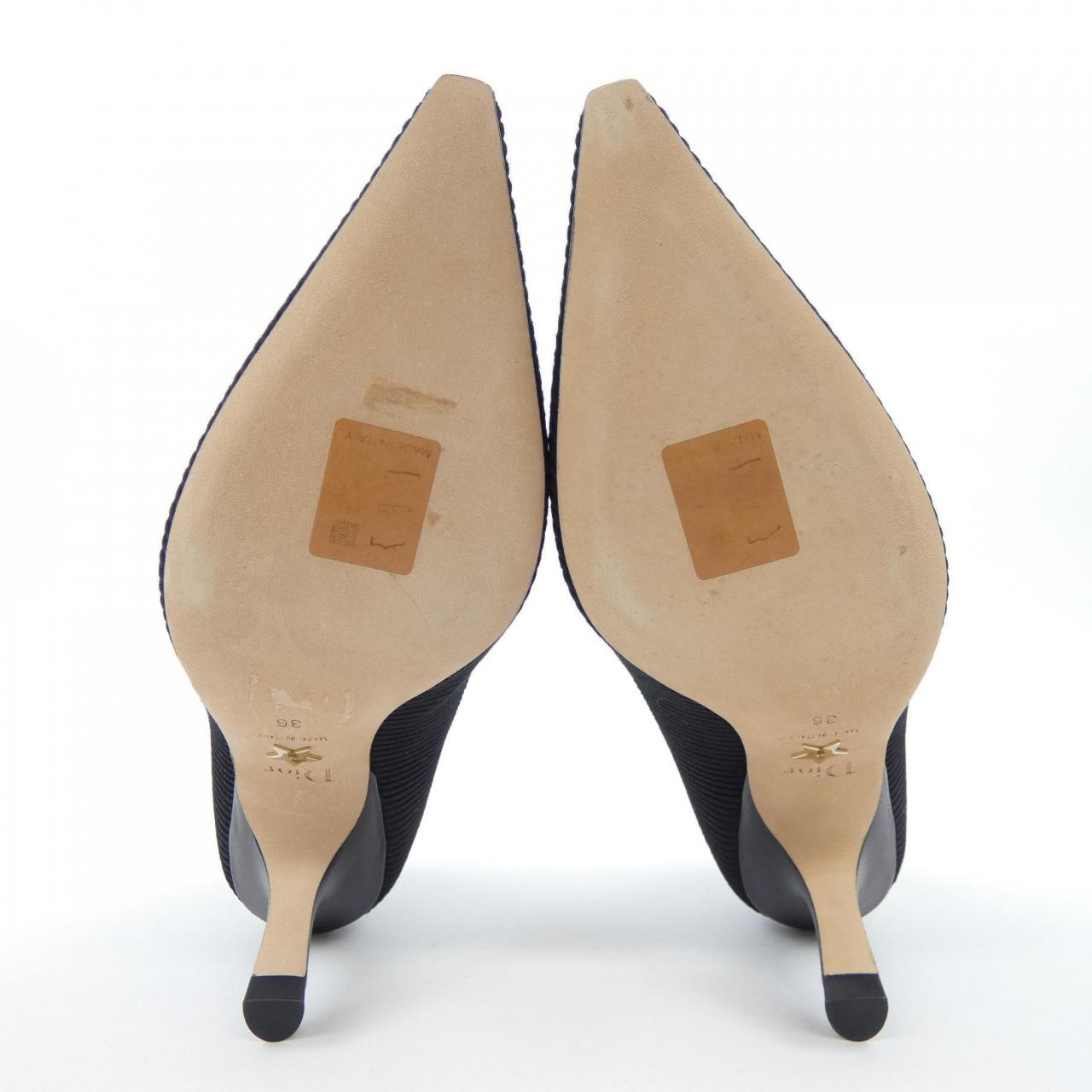 Christian Dior KDP549ECF Embroidery Fabric Pumps
