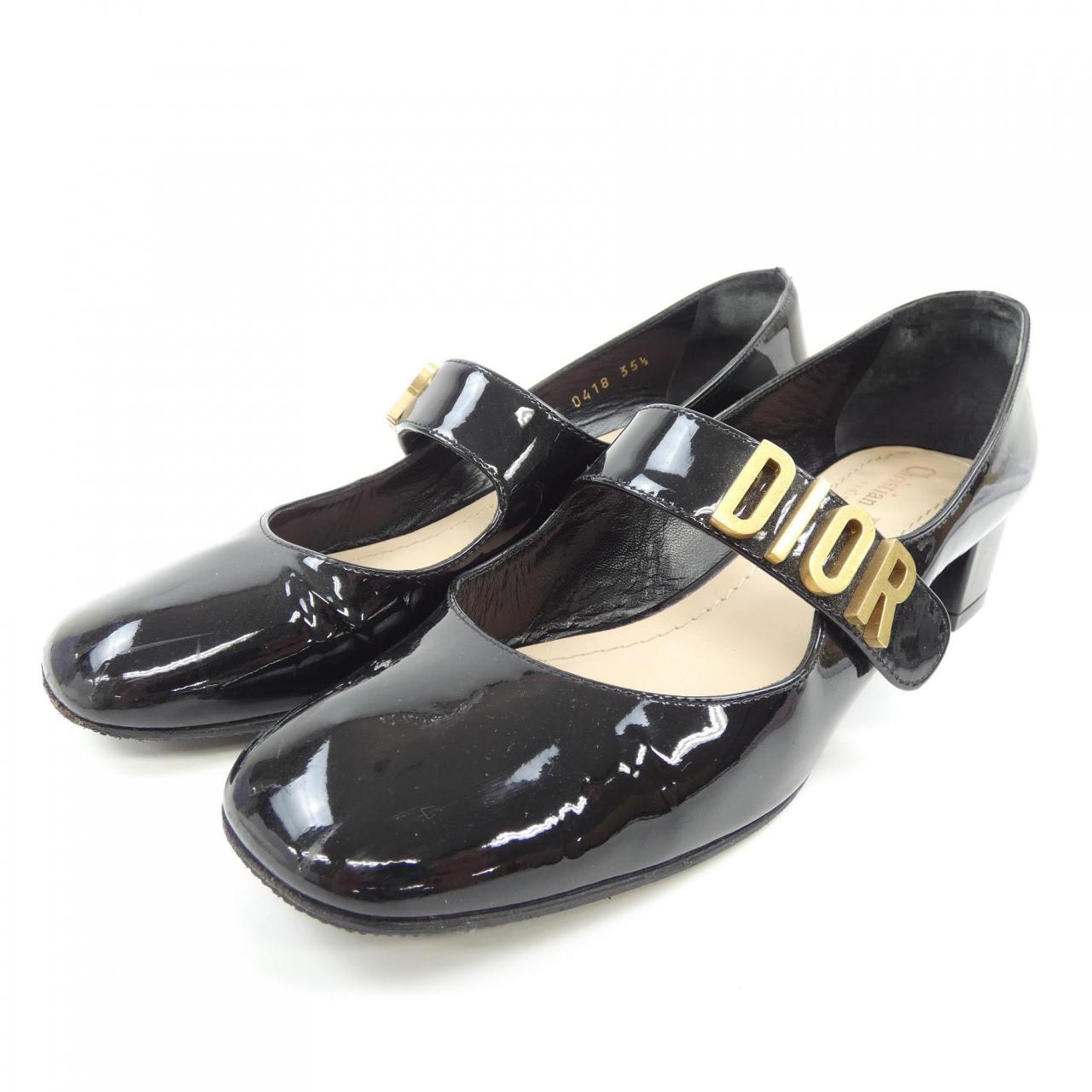 Christian Dior KCB052VNI Patent Calfskin Pumps