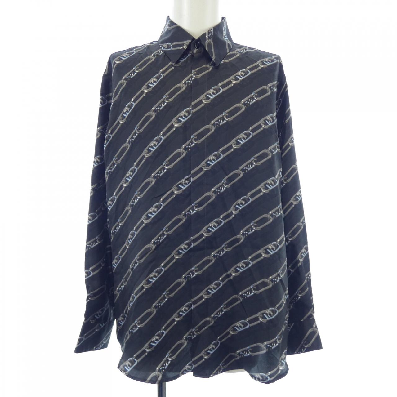Fendi FS0585 AL2M Silk Shirt