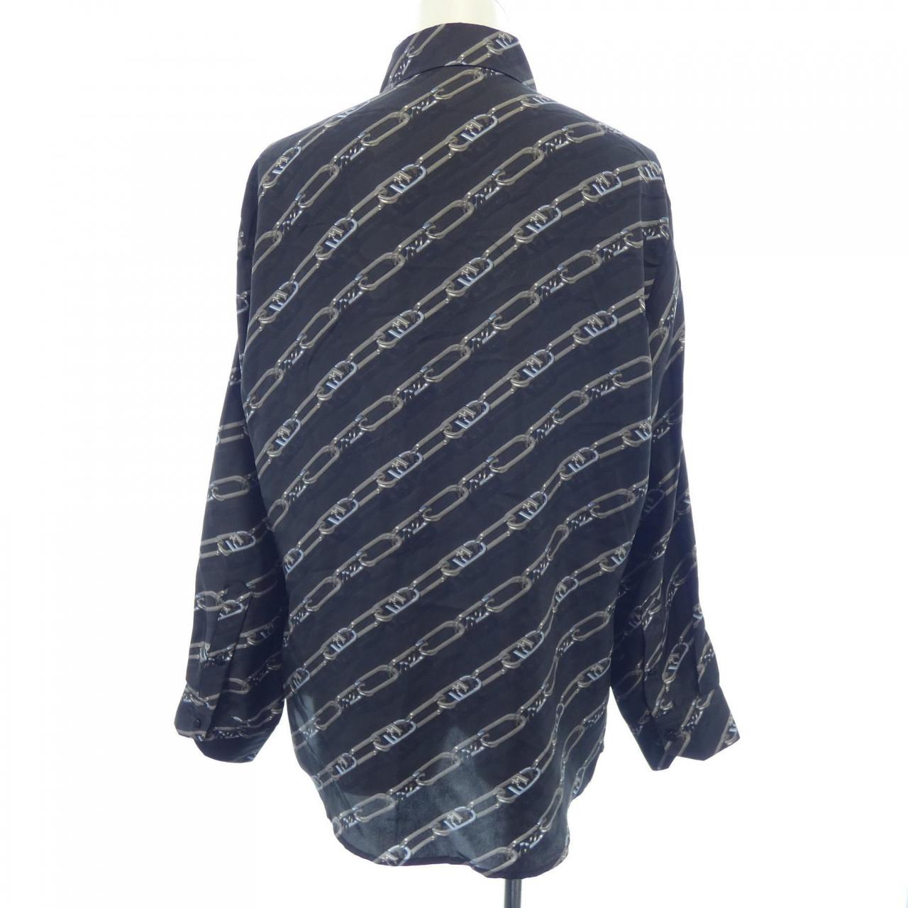 Fendi FS0585 AL2M Silk Shirt