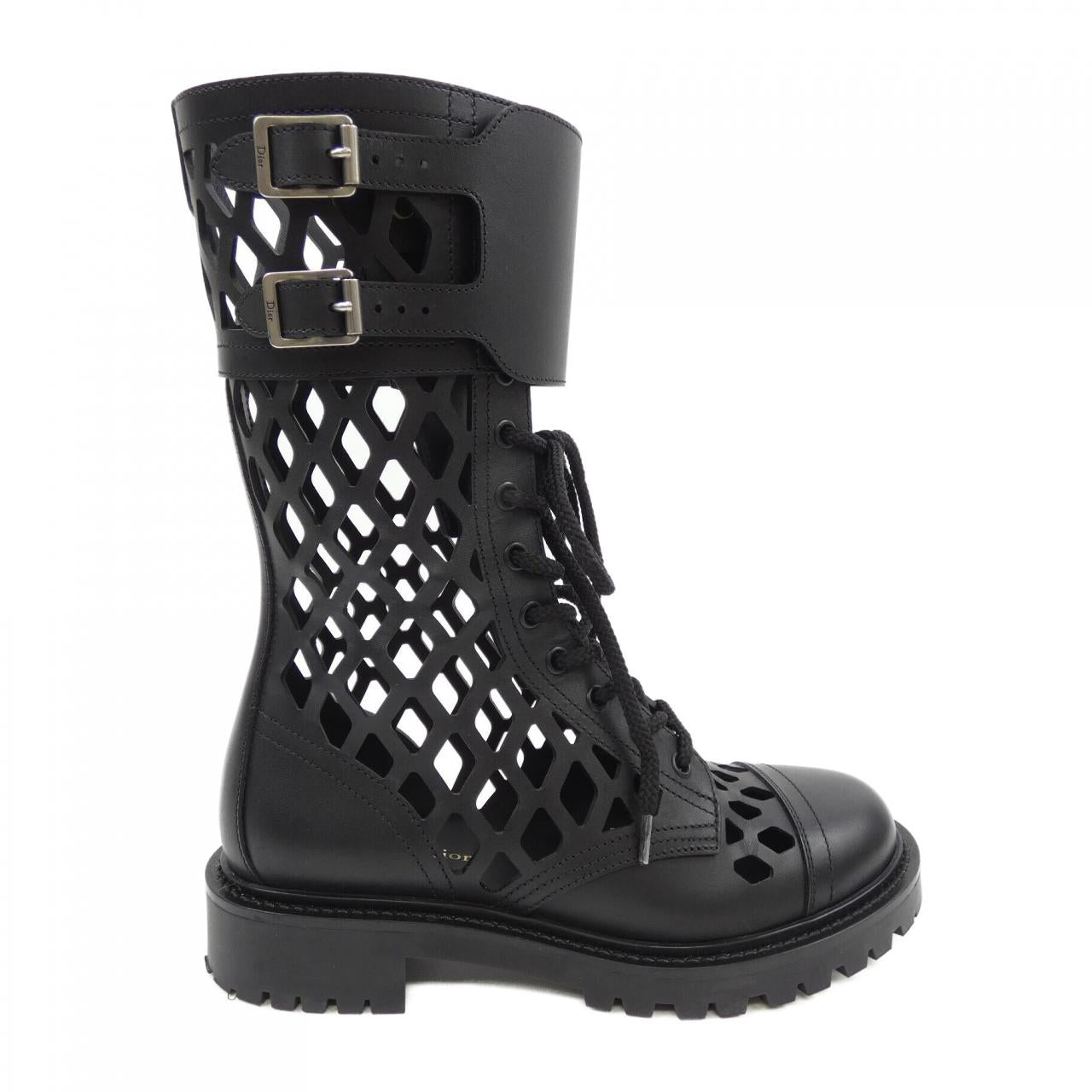 Christian Dior Mat Calfskin Long Boots
