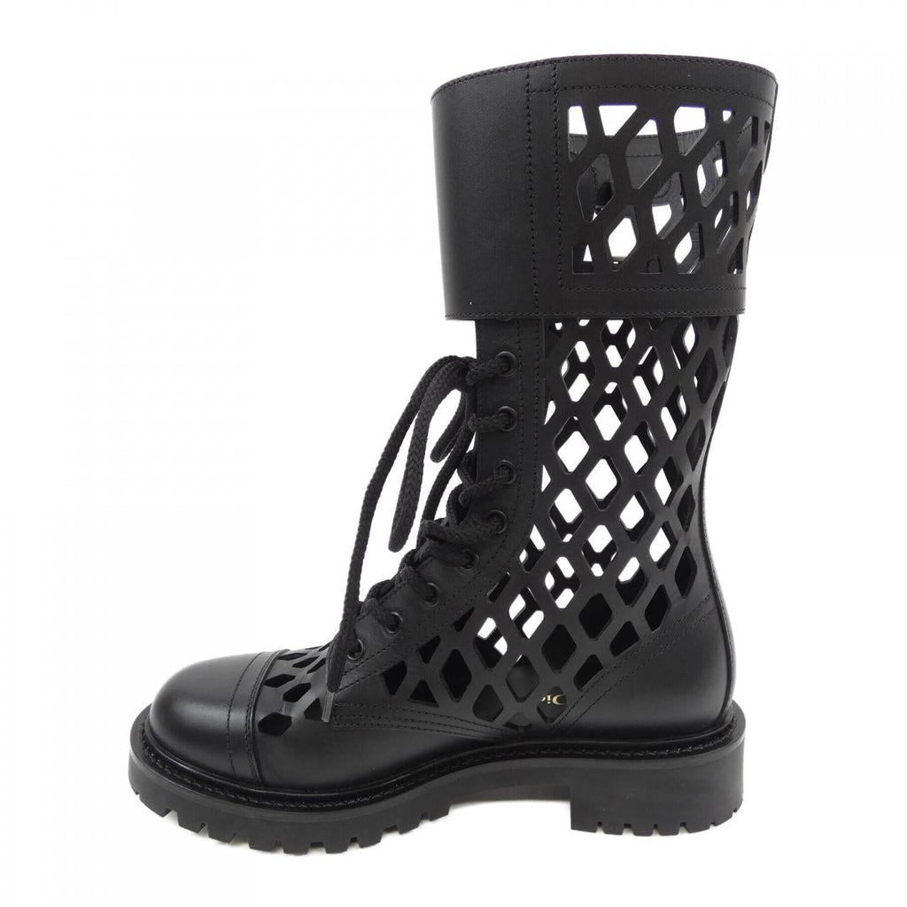 Christian Dior Mat Calfskin Long Boots