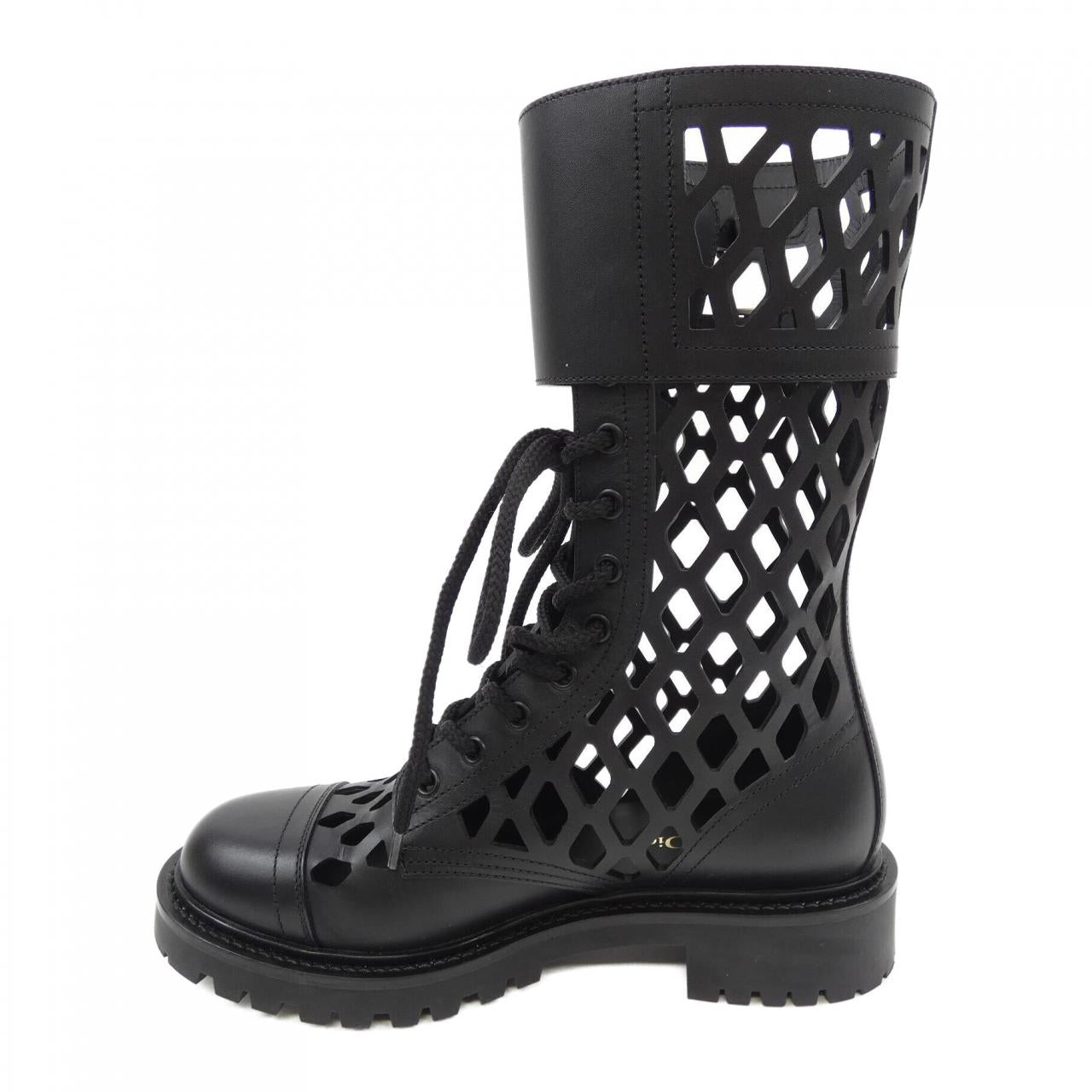 Christian Dior Mat Calfskin Long Boots