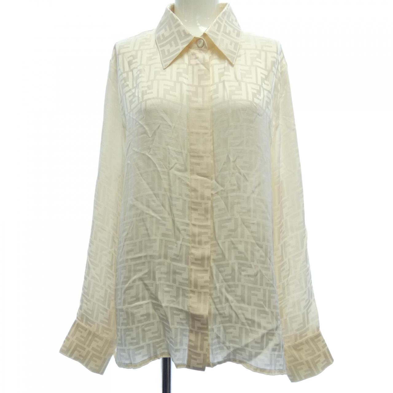 Fendi FS8140 AJ0Z Silk Shirt