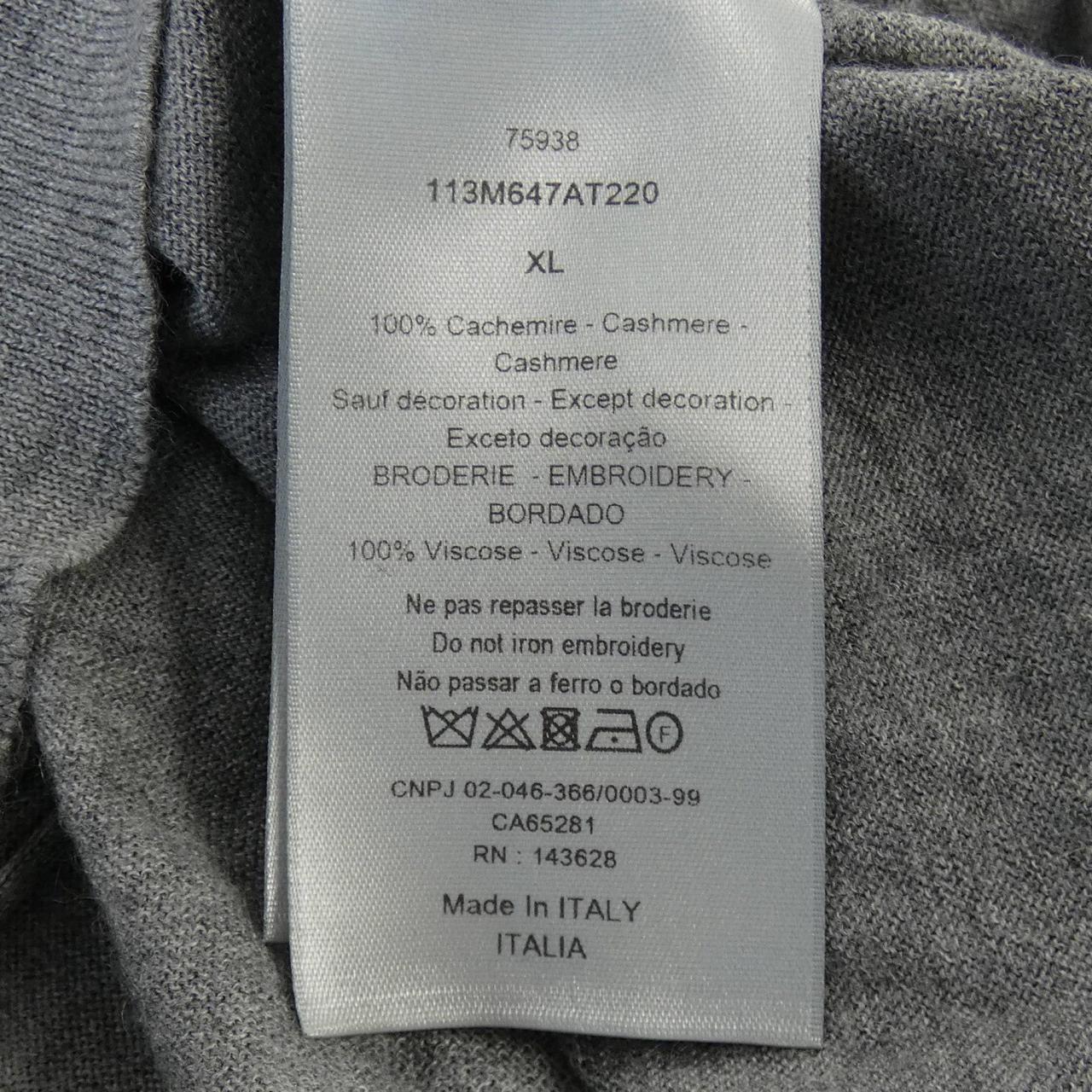Dior 100% Cashmere Knit