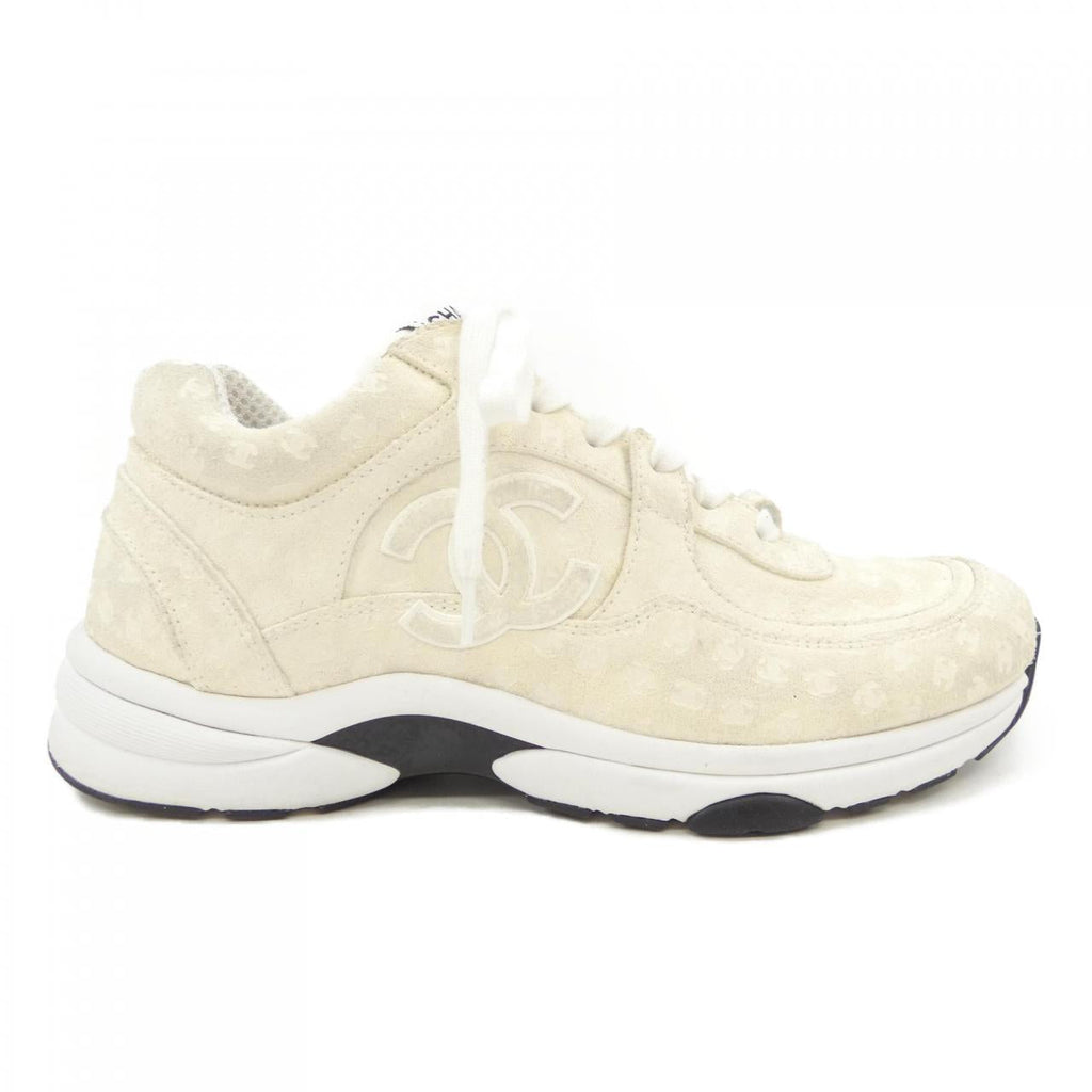 Chanel G39230X56653 Suede Calfskin Sneakers