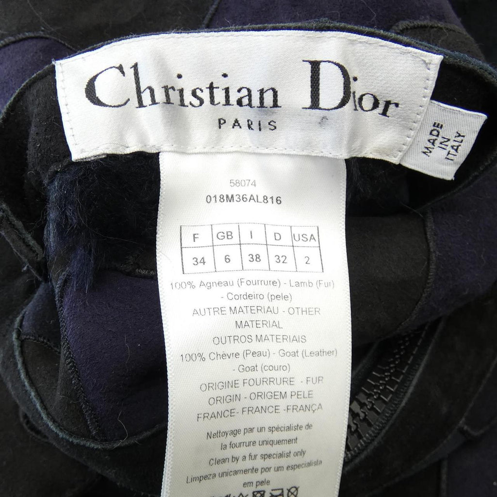 Christian Dior 018M36AL816 Lamb Shearling Jacket