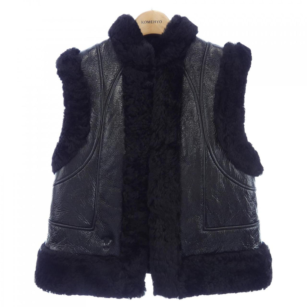 Christian Dior Shearling Vest