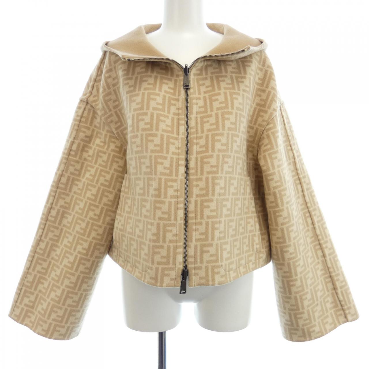 Fendi FF Motif Material Jacket