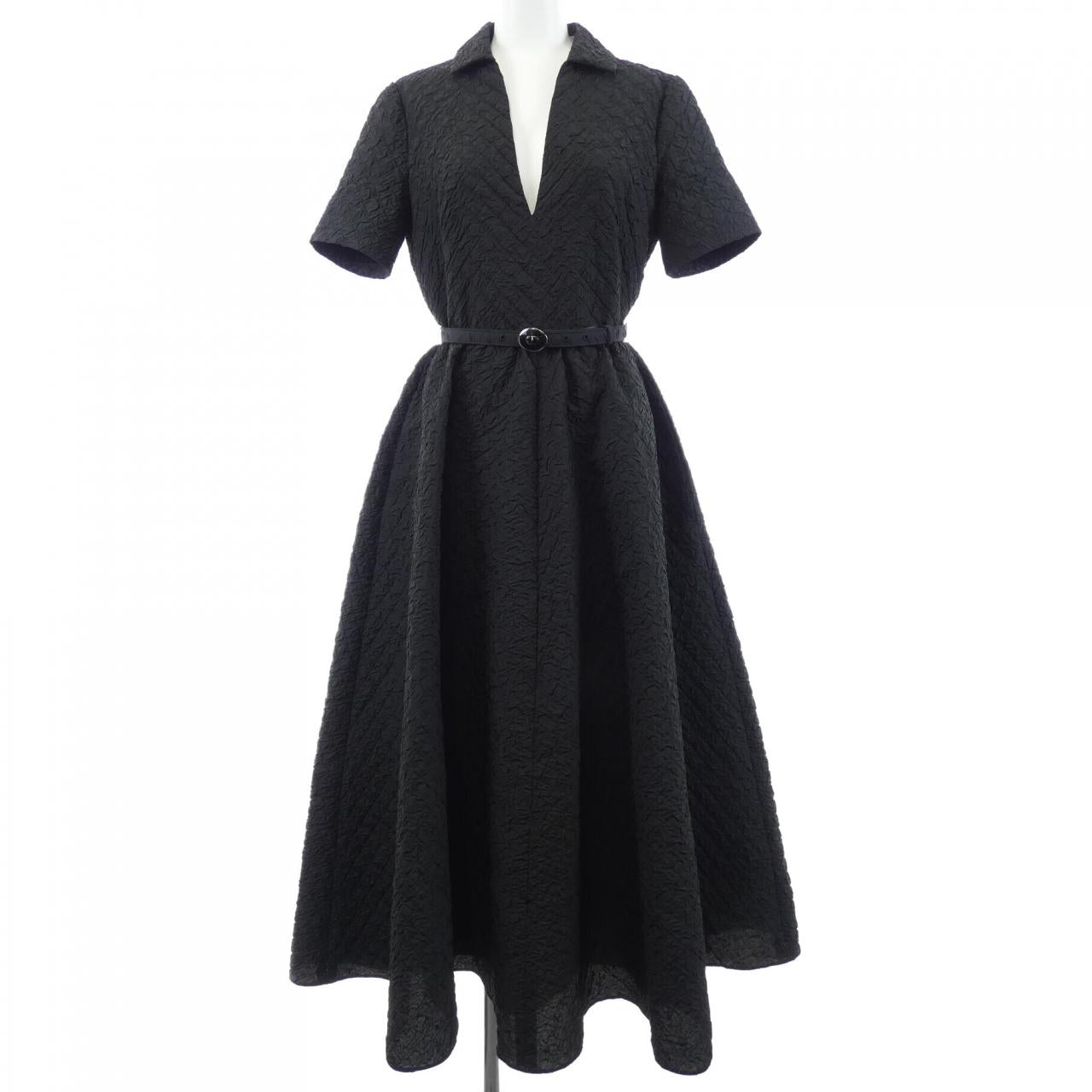 Christian Dior Crocket Technical Fabric Dress