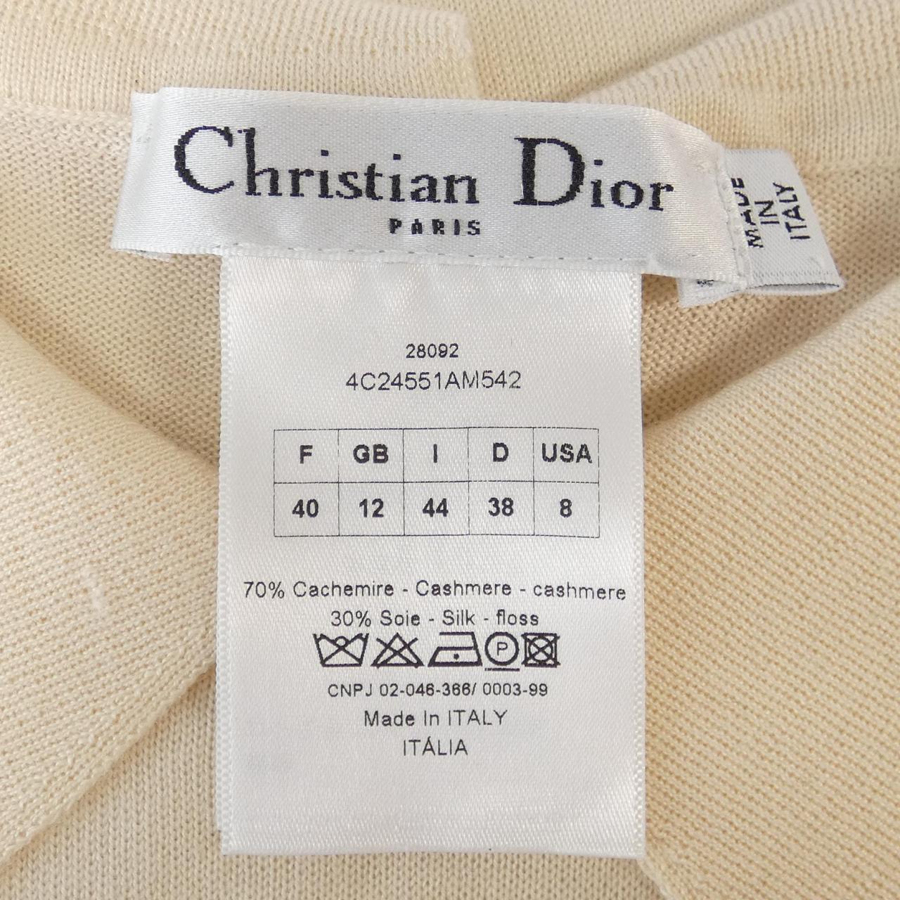 Christian Dior Silk Cashmere Knit