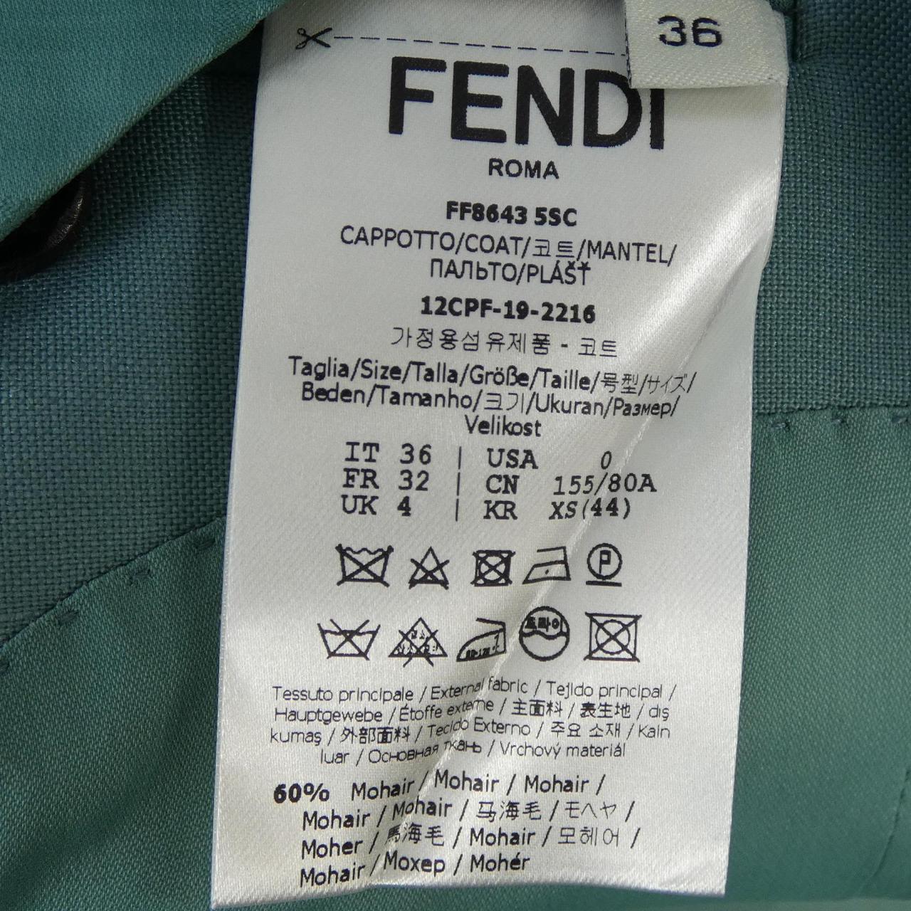 Fendi FF8643 5SC Coat