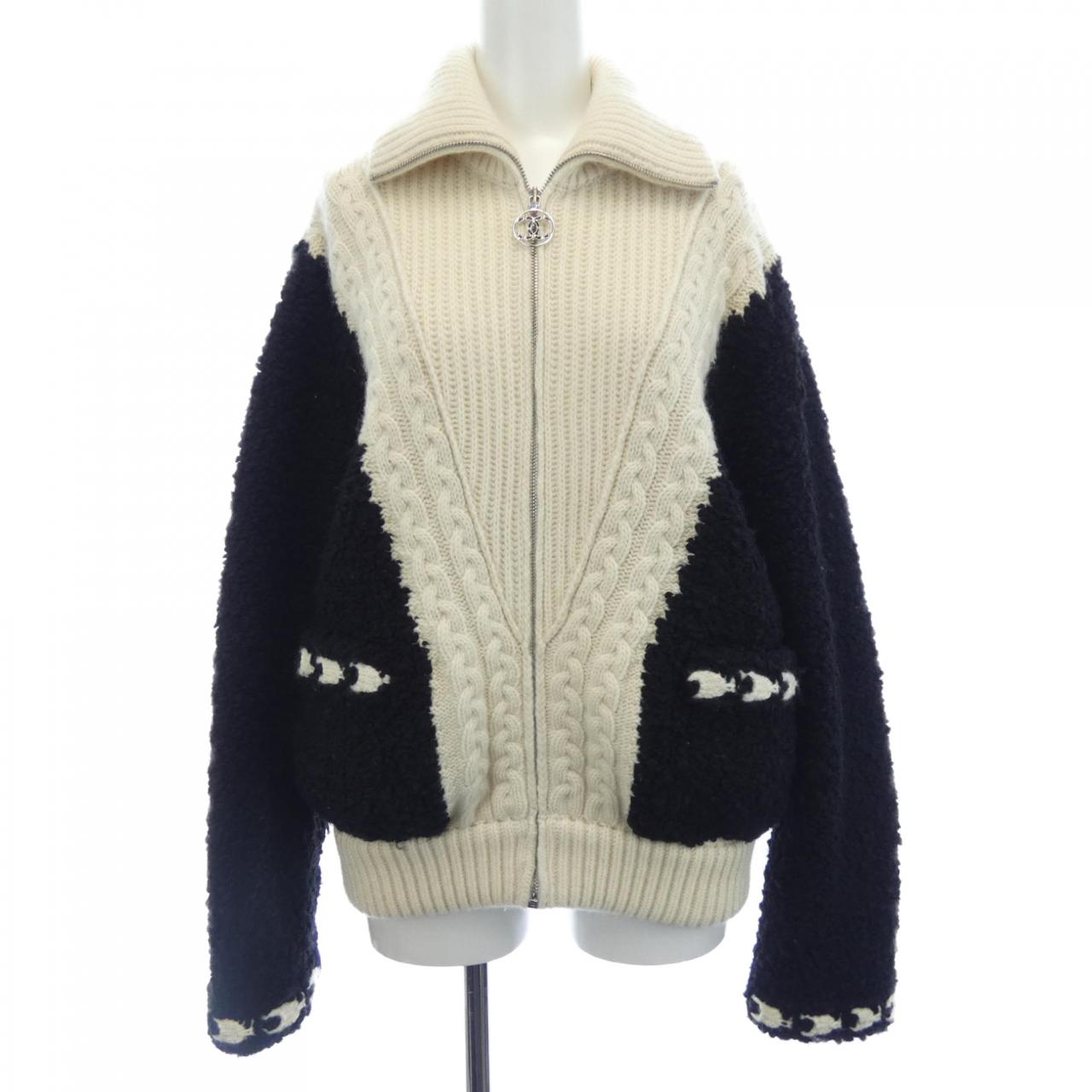Chanel P62198K47615 19B Cashmere Blend Blouson