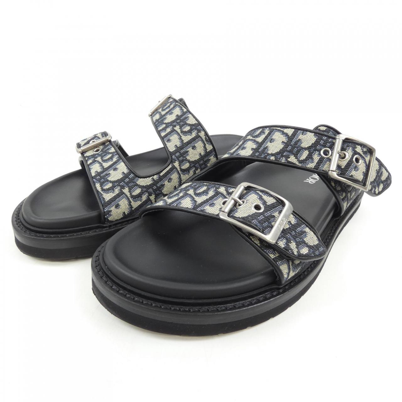 Dior DIOR AQUA Oblique Jacquard Sandals