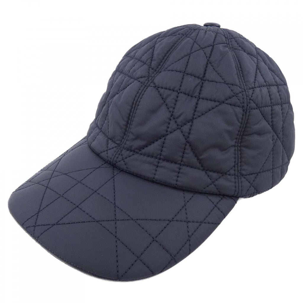 Christian Dior D-PLAYER Cannage Quilting Cotton Cap